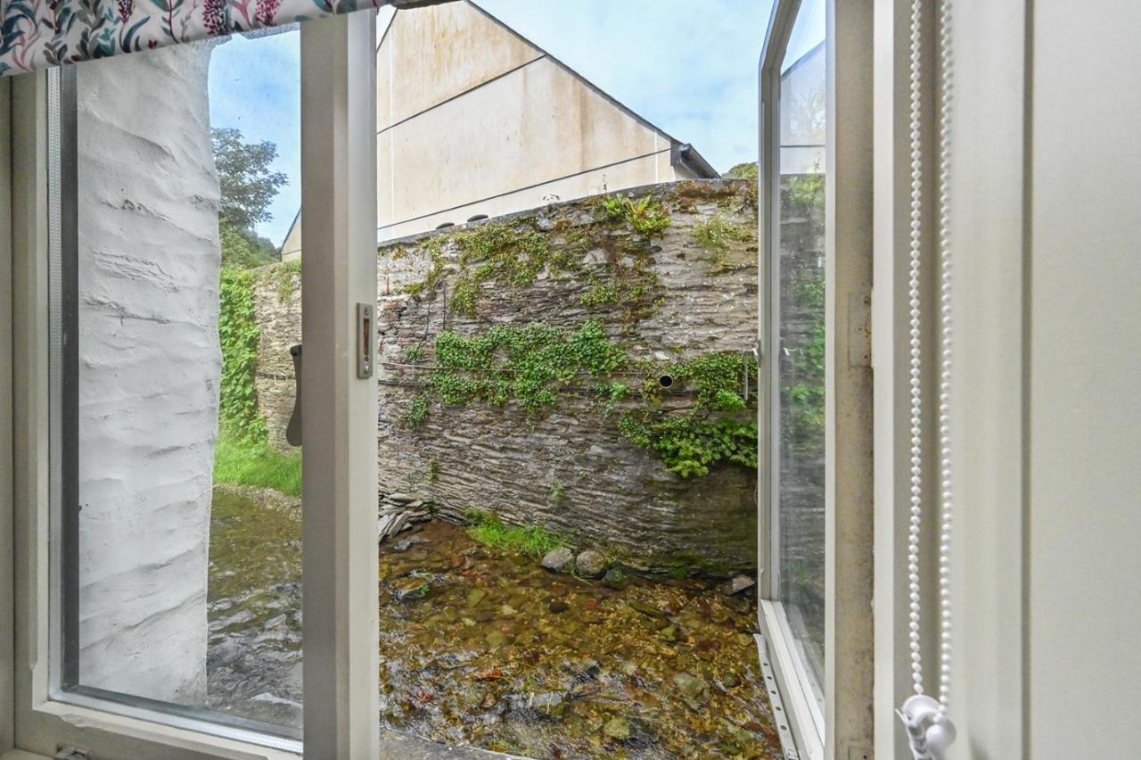 Luxury Couple'S Getaway With River Views And Parking Polperro Bagian luar foto